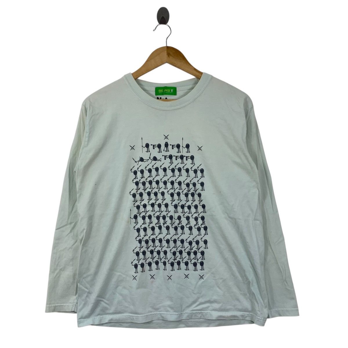 Beams Plus BEAMS Not Solid Liquid Japanese Brand Pop Art Tshirt Size US M / EU 48-50 / 2 - 1 Thumbnail