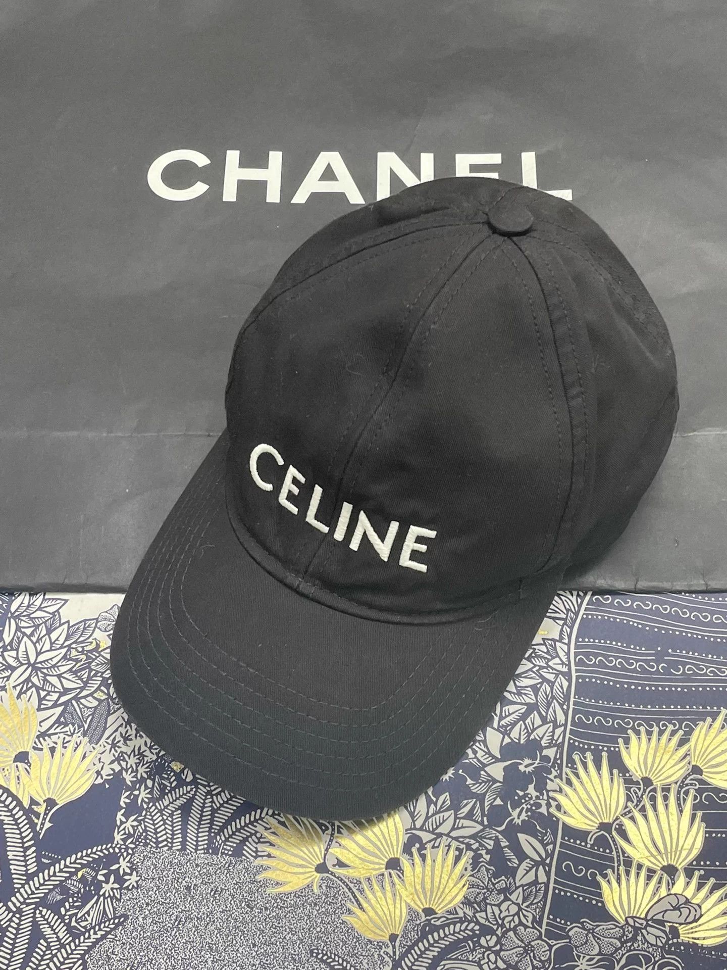 Celine Celine Black Classic Baseball Cap Size ONE SIZE - 1 Thumbnail