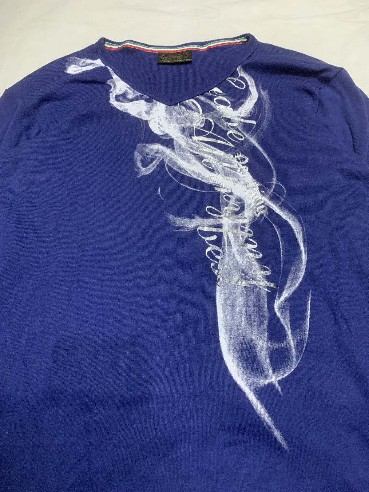 14th Addiction Japanese Pleggi Poem Smoke Style Longsleeve Tee Size US L / EU 52-54 / 3 - 4 Thumbnail