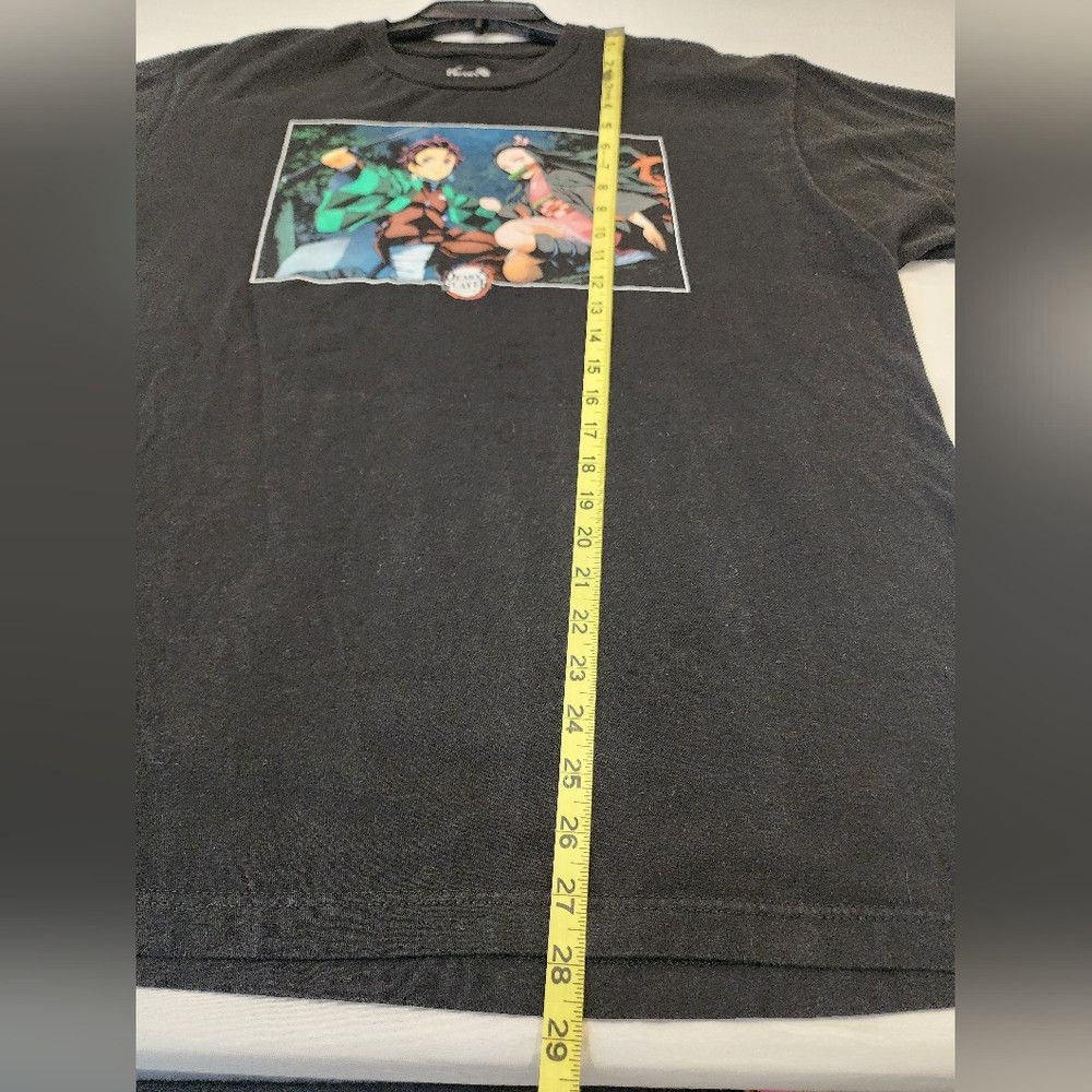 Other Demon Slayer Black Graphic T-Shirt Featuring Anime Size US XL / EU 56 / 4 - 7 Thumbnail