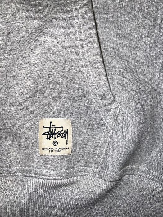 Stussy Stussy contrast stitch label hoodie | Grailed