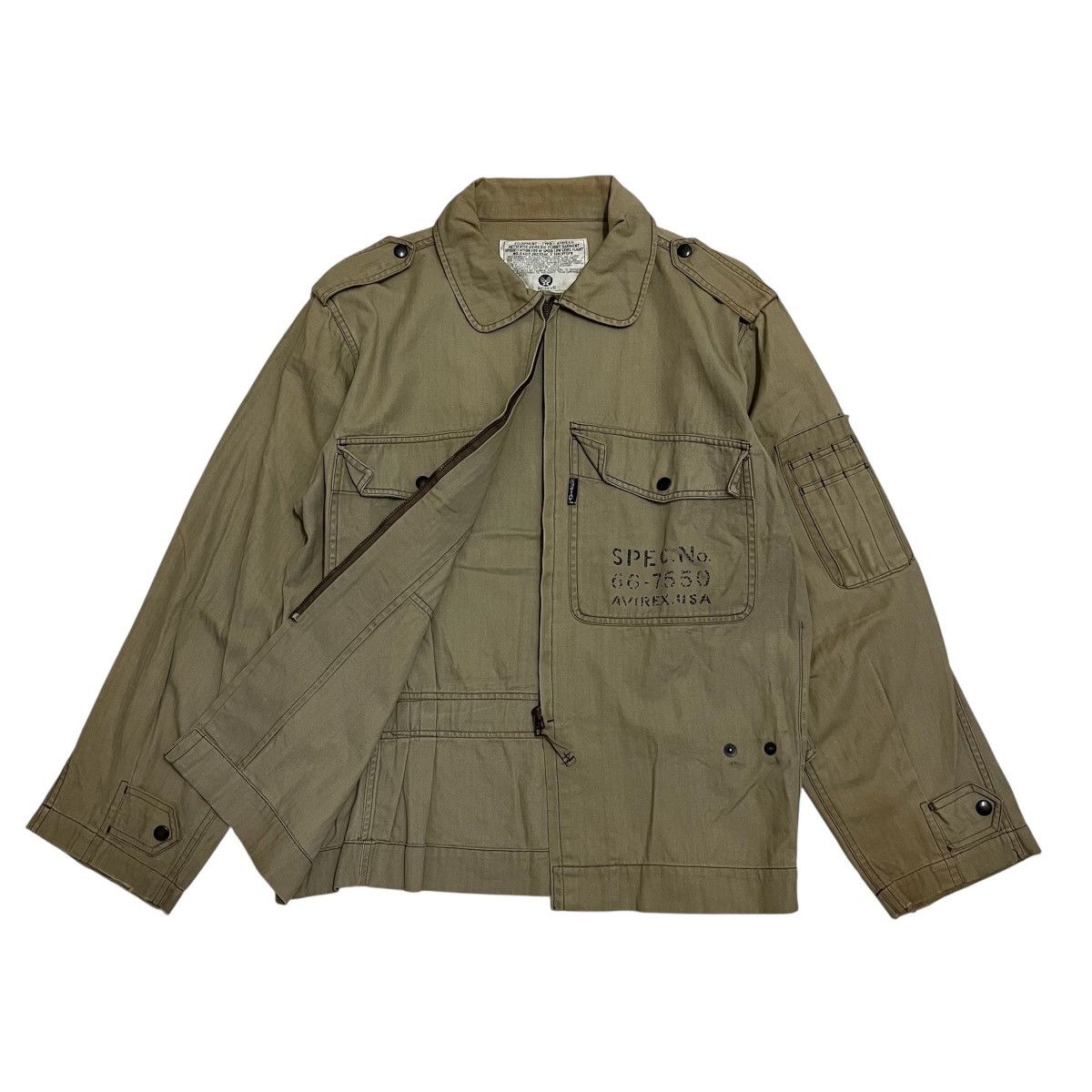 Avirex Military Fashion Avirex USA Utility HBT Tactical Jacket M65 Size US M / EU 48-50 / 2 - 2 Thumbnail