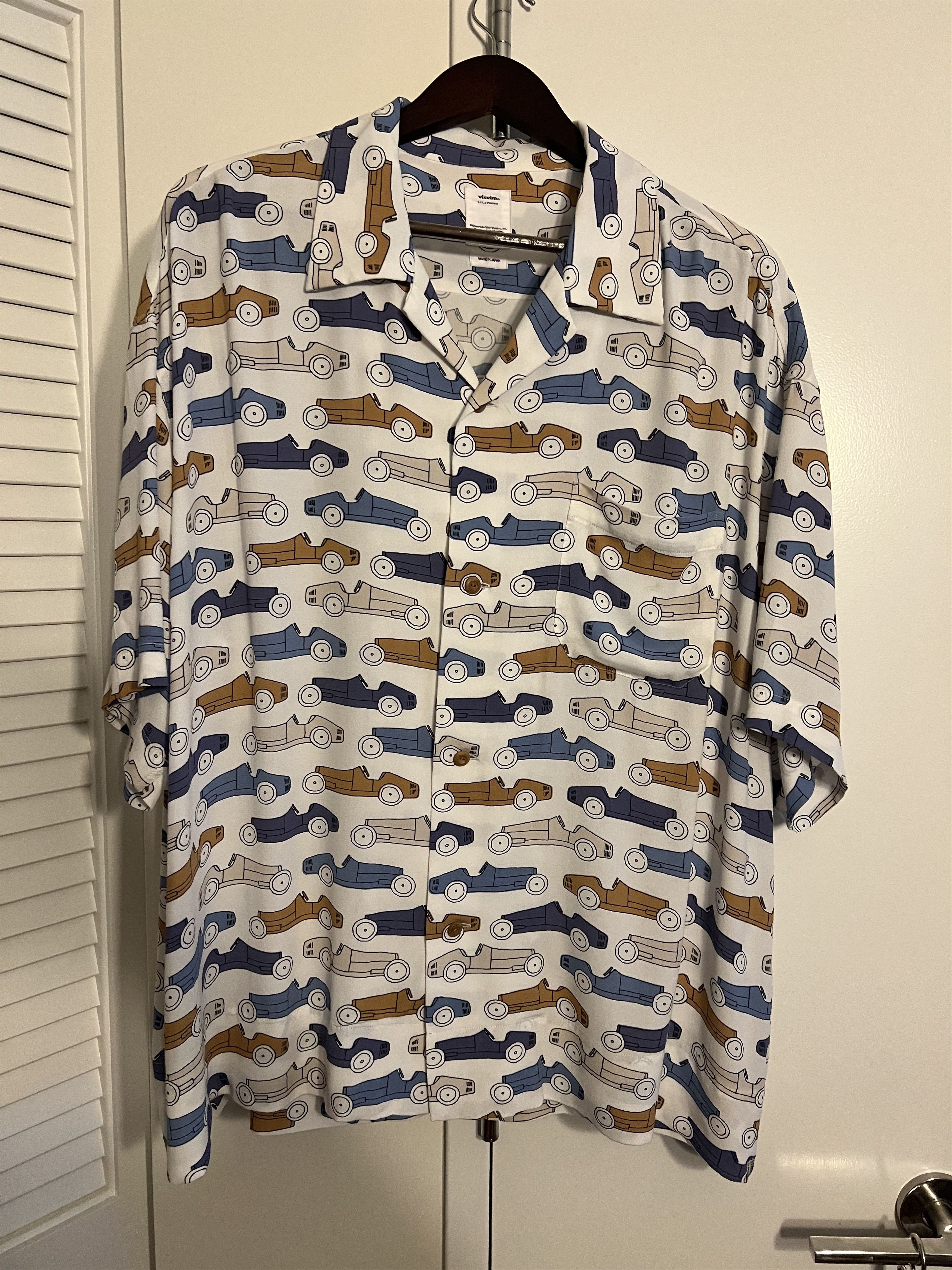 Visvim CABAN SHIRT S/S OPEN WHEELER size 2 | Grailed