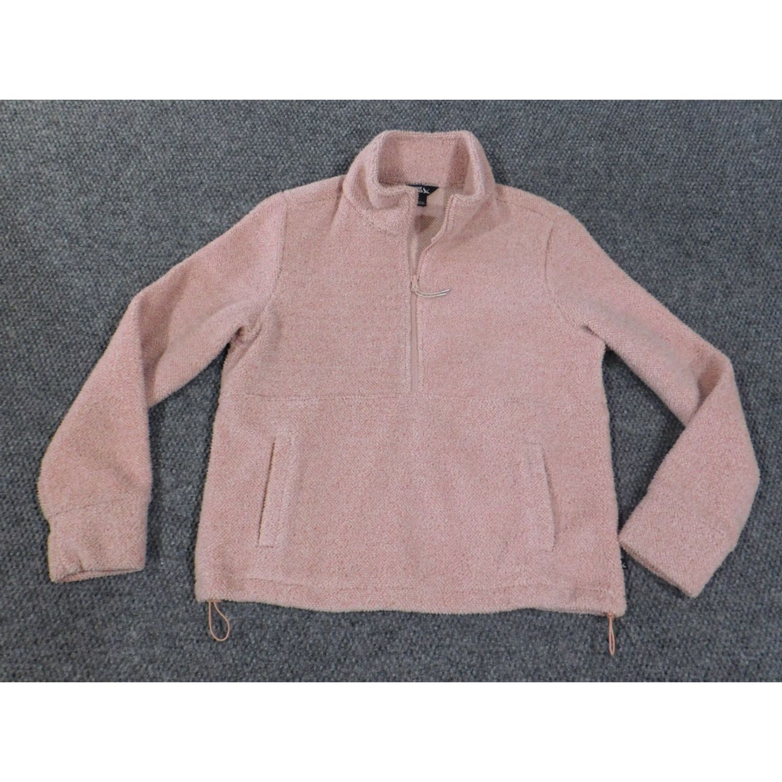 Eddie Bauer Eddie Bauer Sweater Womens Medium pink 1/4 zip pullover sherpa fleece heavy knit Size M / US 6-8 / IT 42-44 - 2 Thumbnail