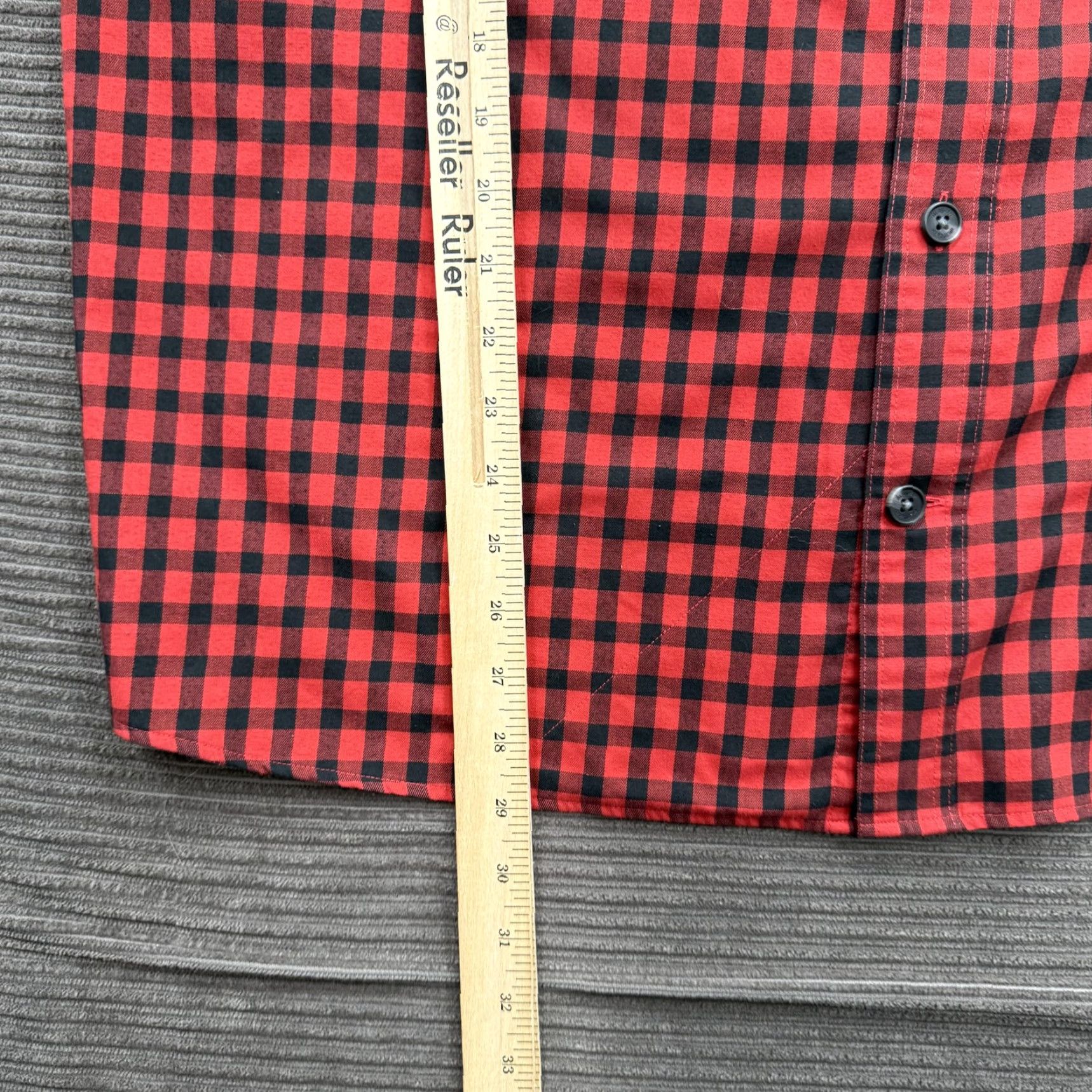 Vintage Alaskan Hardgear Shirt Mens 2XL Red Black Plaid Wool Blend Button Down Workwear Shirt Size US XXL / EU 58 / 5 - 5 Thumbnail