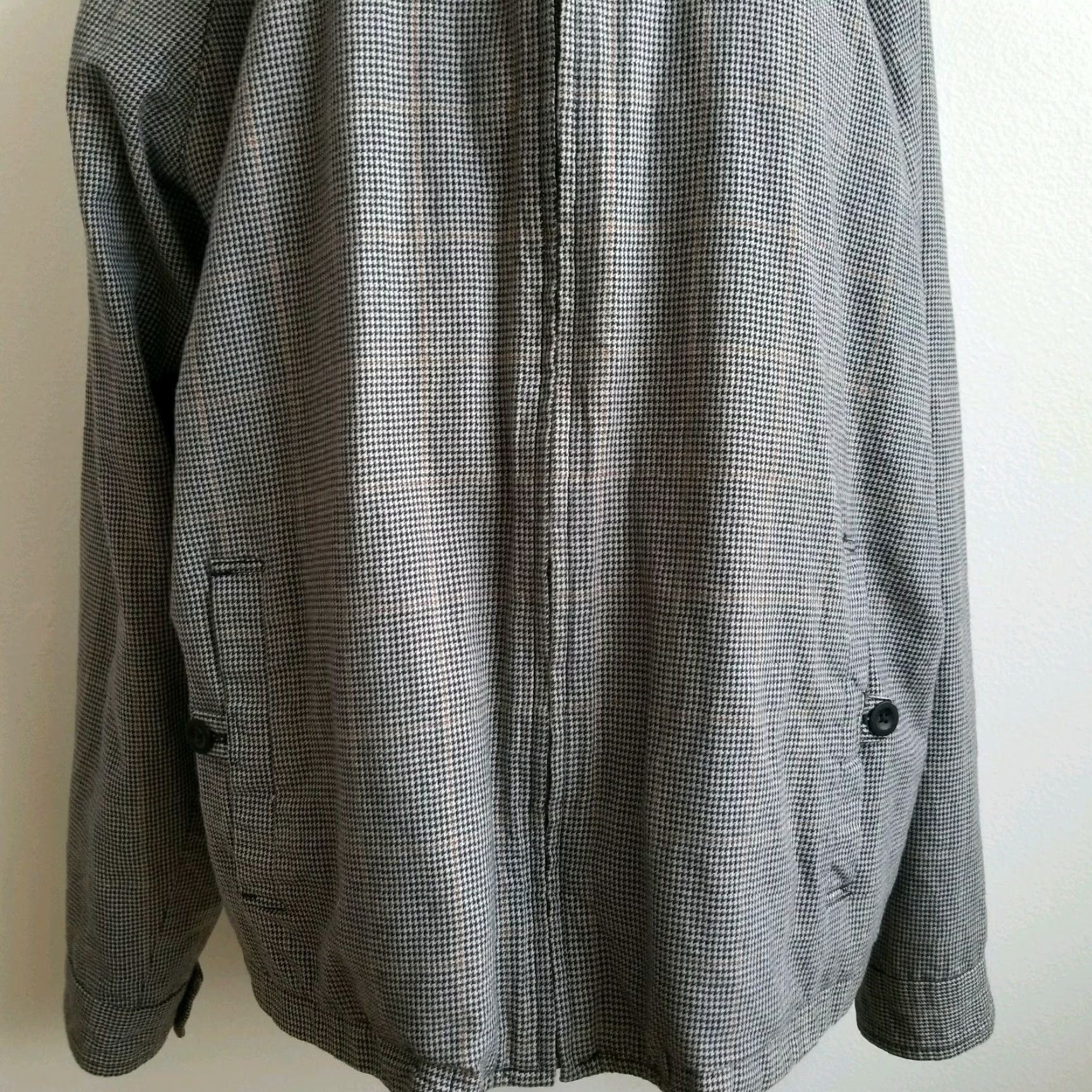 Old Navy Womens Old Navy Black and White Houndstooth Jacket XXL Size XXL / US 16-18 / IT 52-54 - 7 Thumbnail