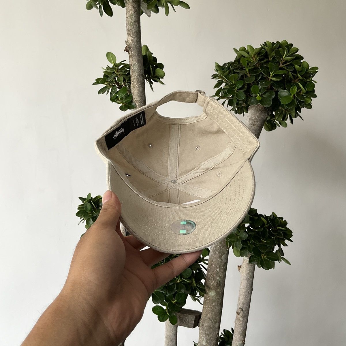 Stussy Stussy cap hat cream Size ONE SIZE - 5 Thumbnail