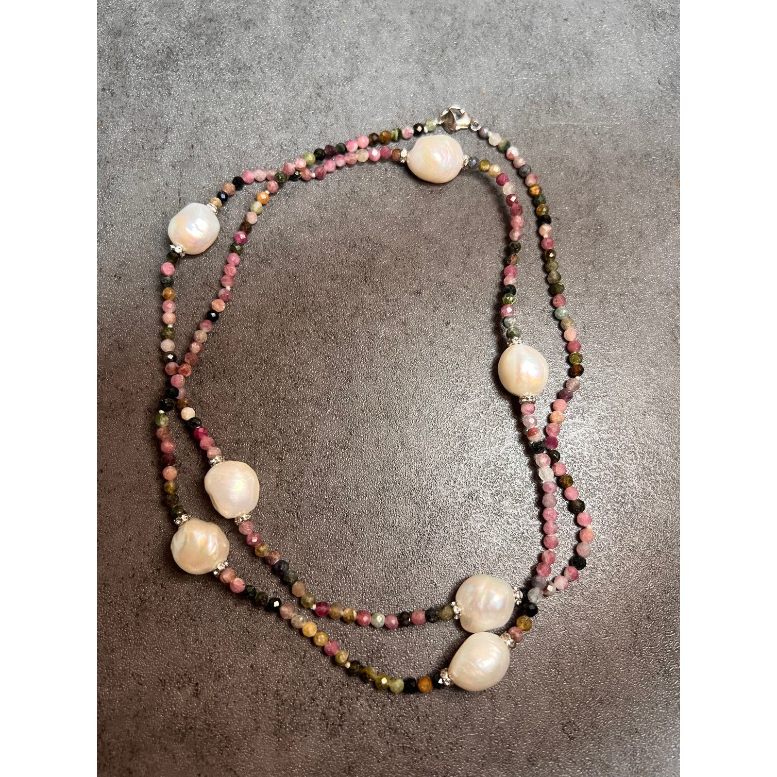 Other Lucas Lameth tourmaline and pearl long necklace Size ONE SIZE - 12 Thumbnail