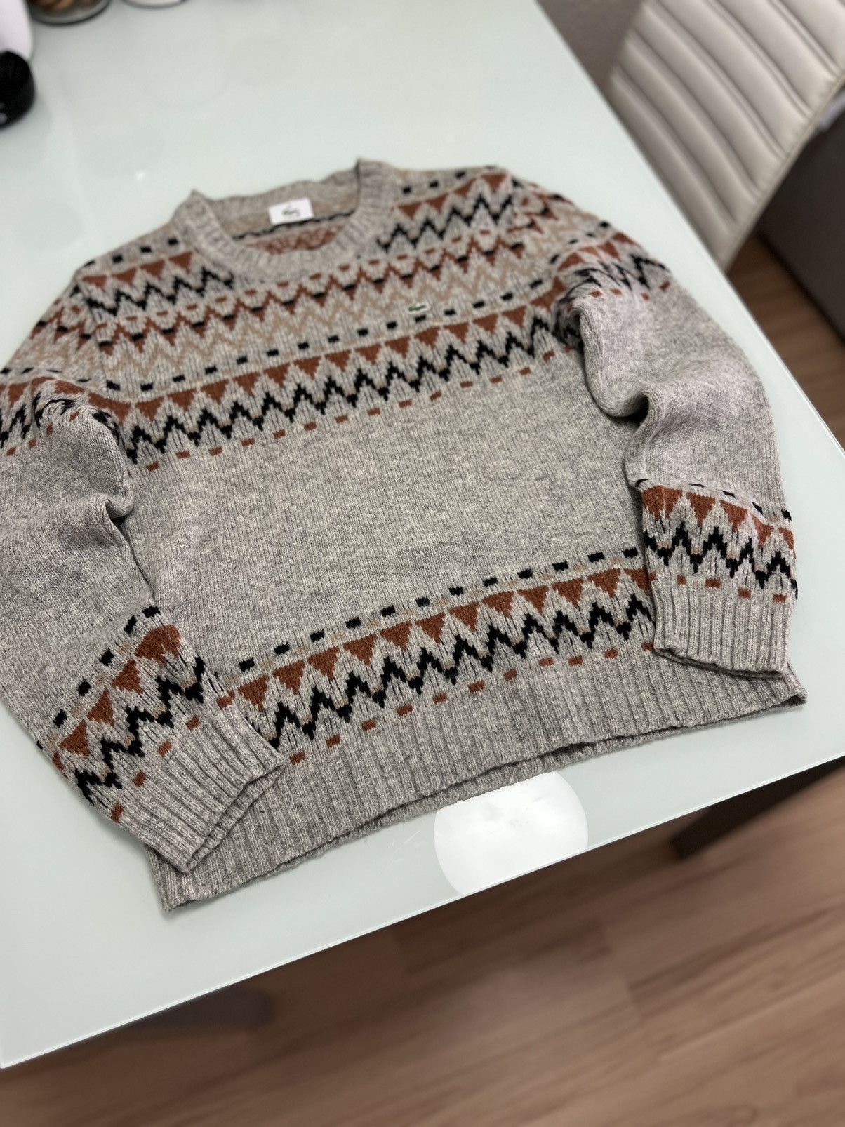 Lacoste Vintage Lacoste Knit Sweater Size S / US 4 / IT 40 - 7 Thumbnail