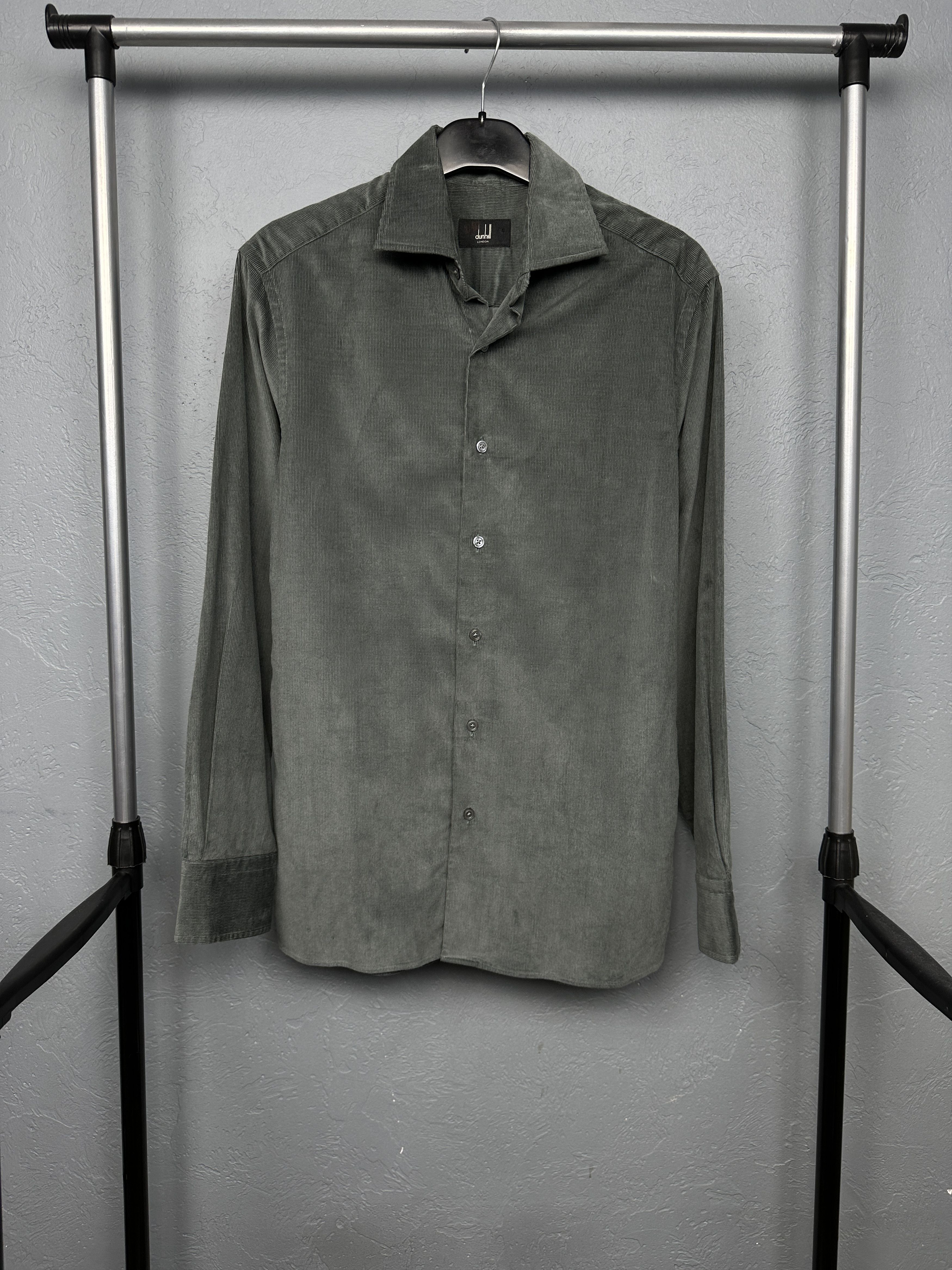 Other Dunhill London Mens Long Sleeve Corduroy Shirt Size US S / EU 44-46 / 1 - 1 Thumbnail