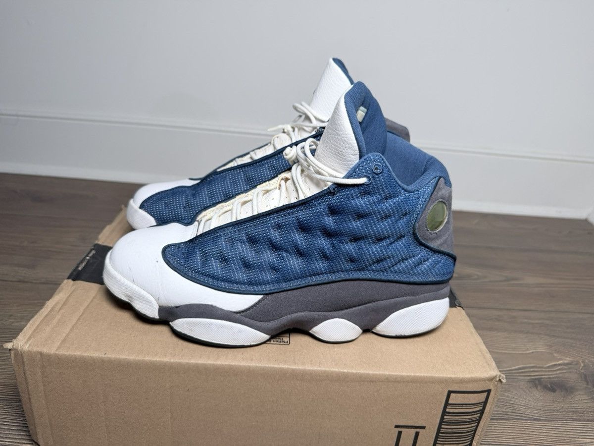 Jordan Brand Air Jordan 13 Retro “Flint” Blue / Grey / White – 2010 Size US 11 / EU 44 - 1 Thumbnail
