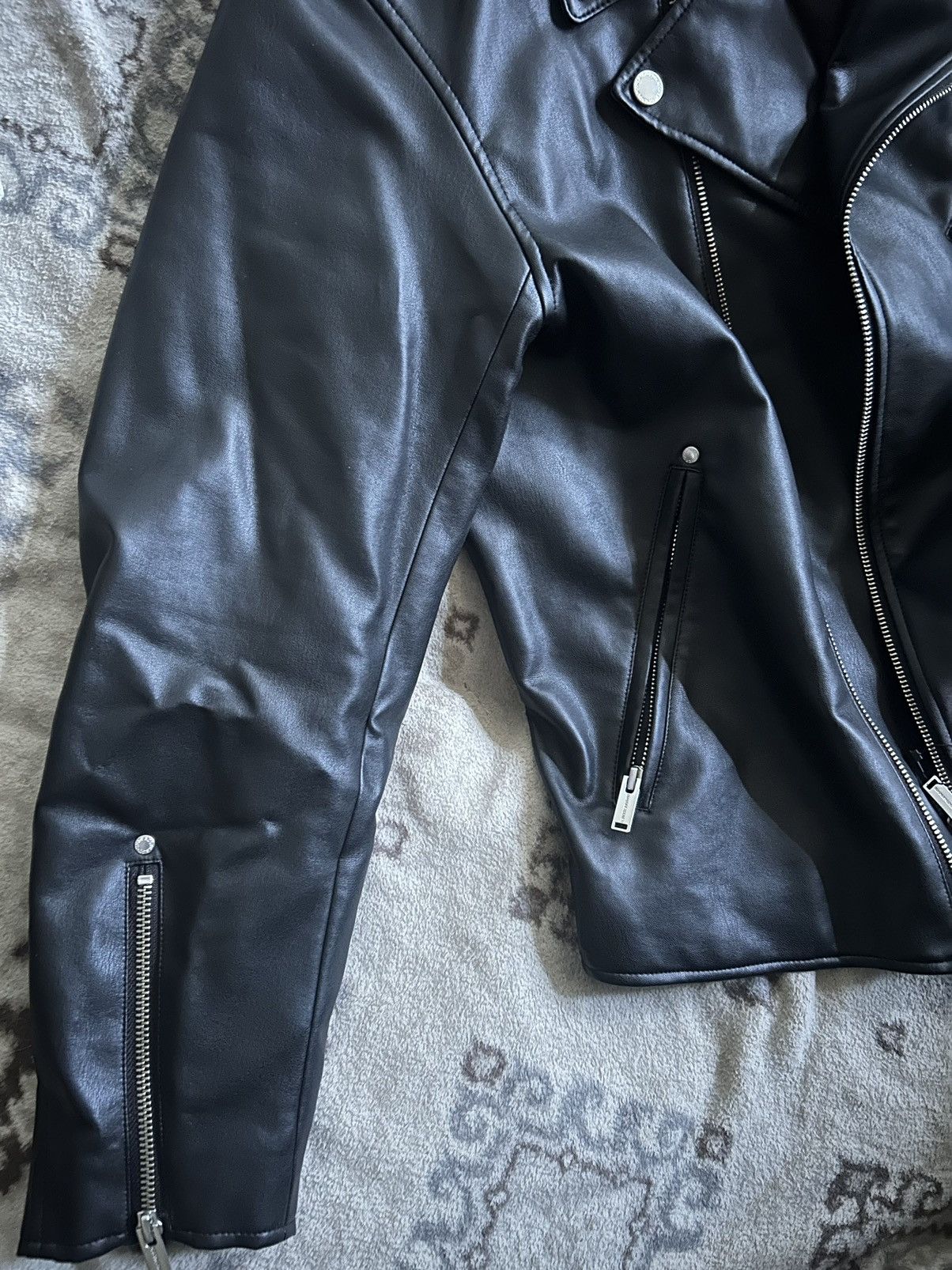 Undercover GU UNDERCOVER + X Faux leather jacket Jun Takahashi Size US S / EU 44-46 / 1 - 2 Thumbnail