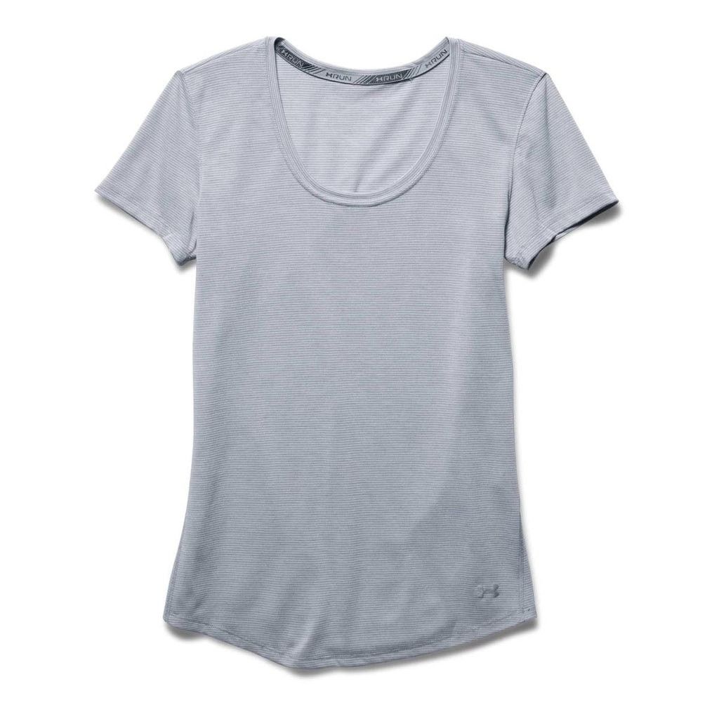 Under Armour Under Armour Streaker Short Sleeve Shirt Gray Womens Small Size S / US 4 / IT 40 - 8 Thumbnail