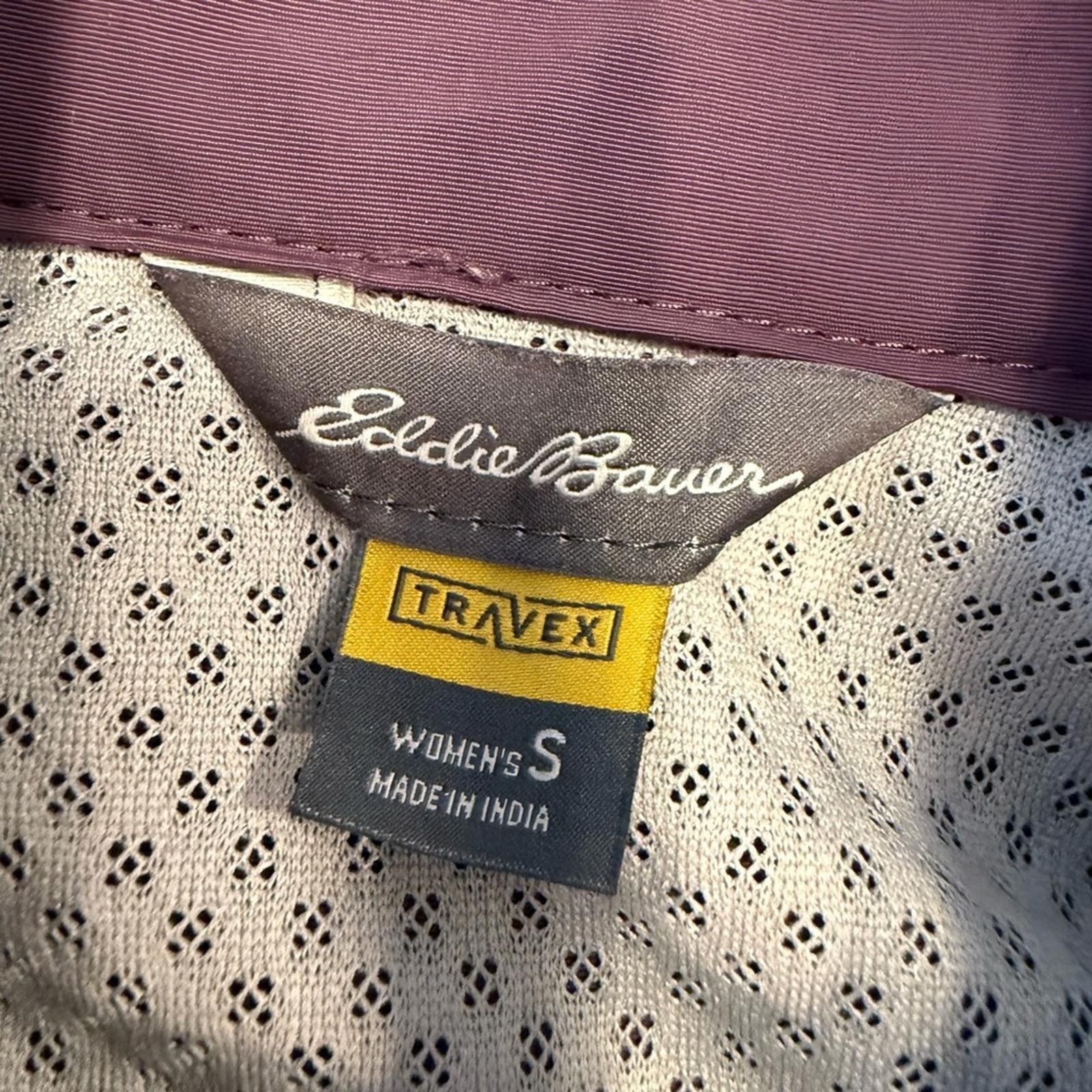 Eddie Bauer Eddie Bauer jacket plum purple zip front multi pocket SZ SM Size S / US 4 / IT 40 - 7 Thumbnail
