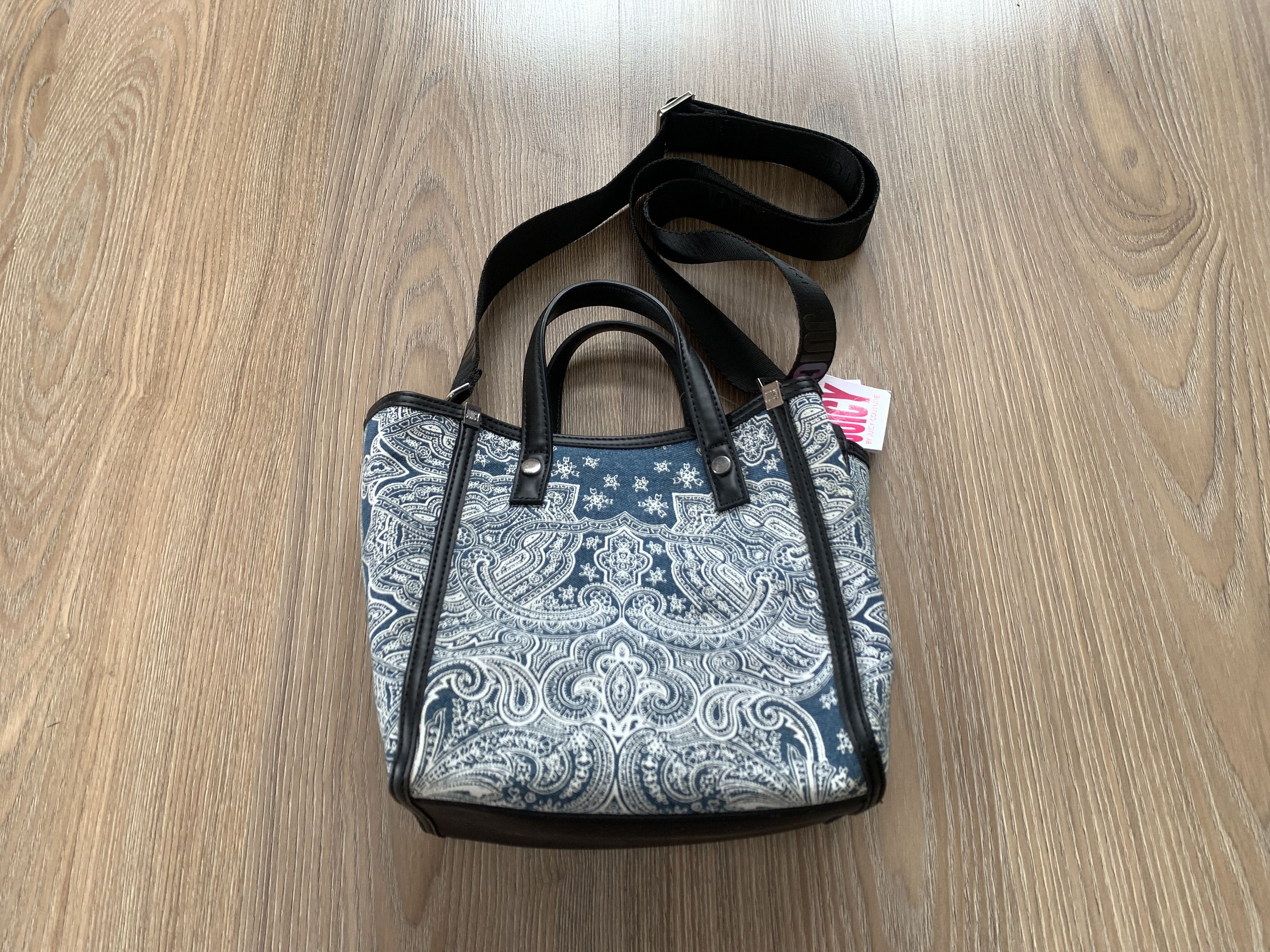Juicy Couture Jeans Juicy Couture Arlington Denim Banda Mini Tote Bag Size ONE SIZE - 2 Thumbnail