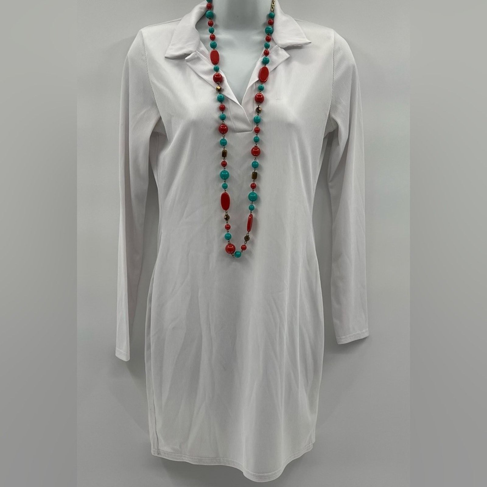 Boohoo BOOHOO RIB KNIT MINI DRESS Sz 8 Size M / US 6-8 / IT 42-44 - 6 Thumbnail