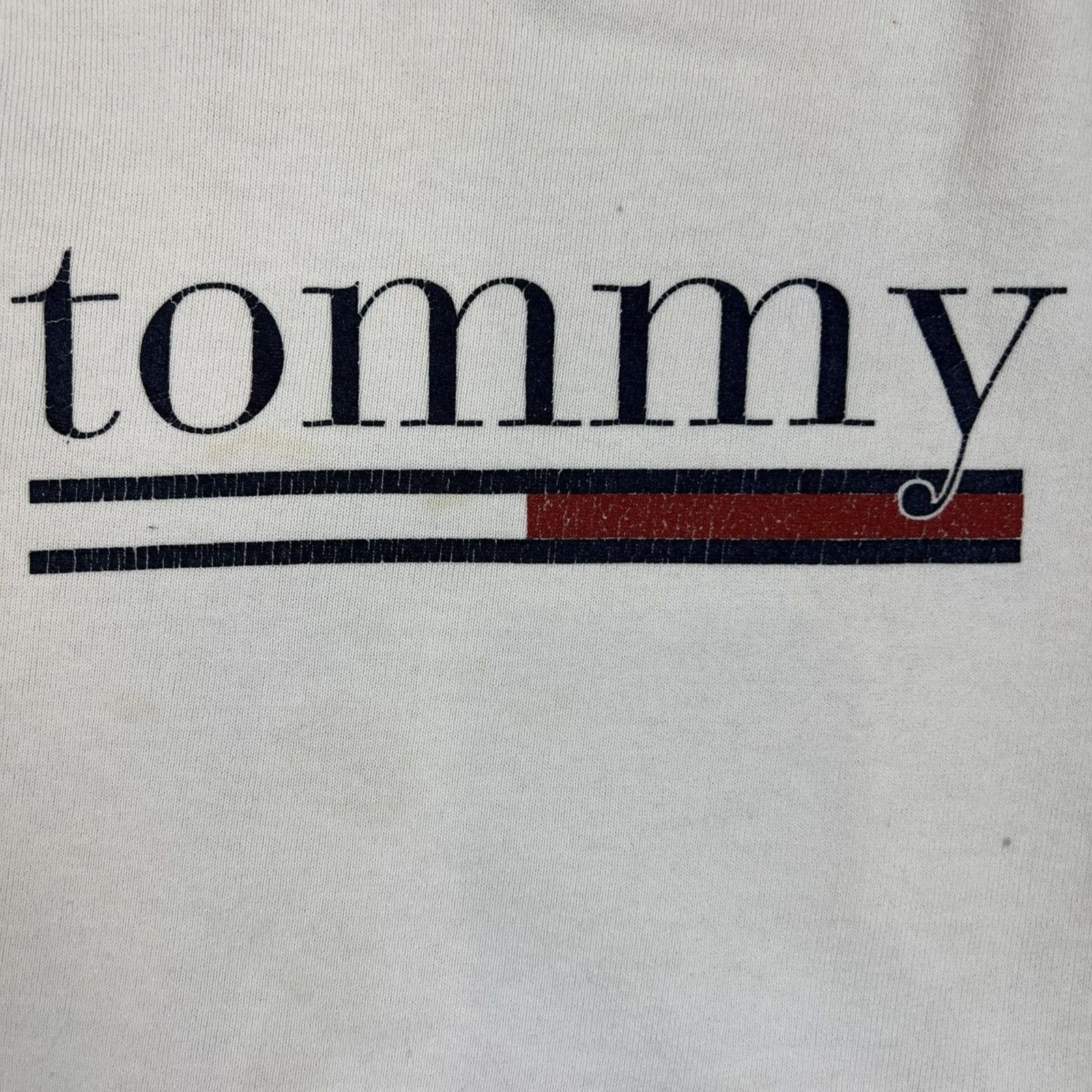 Tommy Hilfiger × Vintage Vintage 90s Tommy Hilfiger Sweatshirt Tommy Jeans Pullover Size US S / EU 44-46 / 1 - 2 Thumbnail