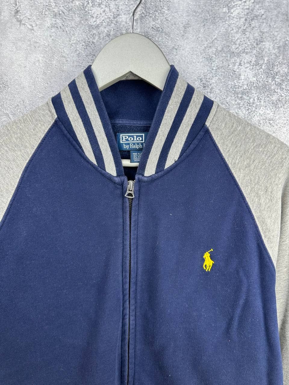 Polo Ralph Lauren Polo Ralph Lauren Full Zip Bomber Sweatshirt Baseball VTG Size US M / EU 48-50 / 2 - 4 Thumbnail