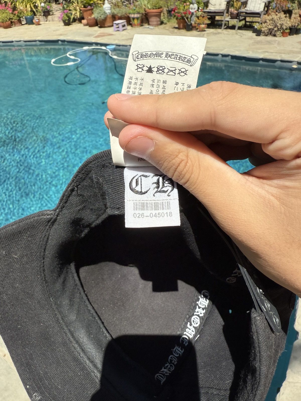 Chrome Hearts Chrome Hearts Black Vine Dagger Embroidered Hat Size ONE SIZE - 4 Thumbnail