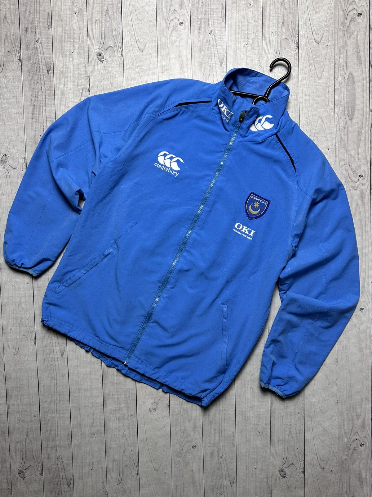 Canterbury of New Zealand × Vintage Vintage Portsmouth soccer track jacket blue Canterbury M Size US M / EU 48-50 / 2 - 1 Thumbnail