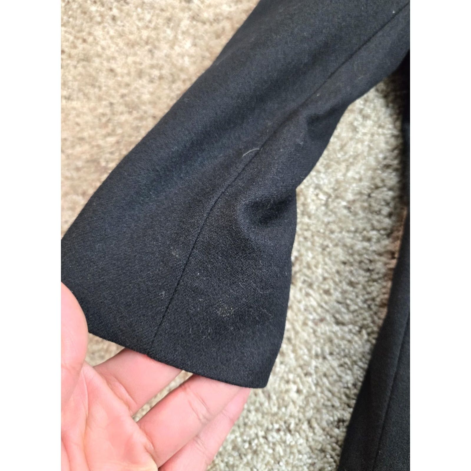 Pendleton VINTAGE Pendleton Blazer Womens 38 Black Wool Single-Breasted Lined 90s Jacket Blazer Womens Black Wool Size XS / US 0-2 / IT 36-38 - 5 Thumbnail