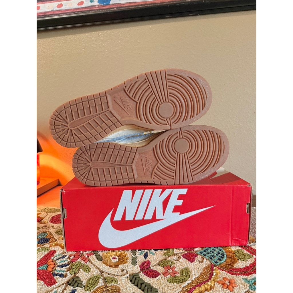 Nike Nike Dunk Low Sanddrift Light Armory Blue Coconut Milk Sail Size US 10 / EU 43 - 6 Thumbnail