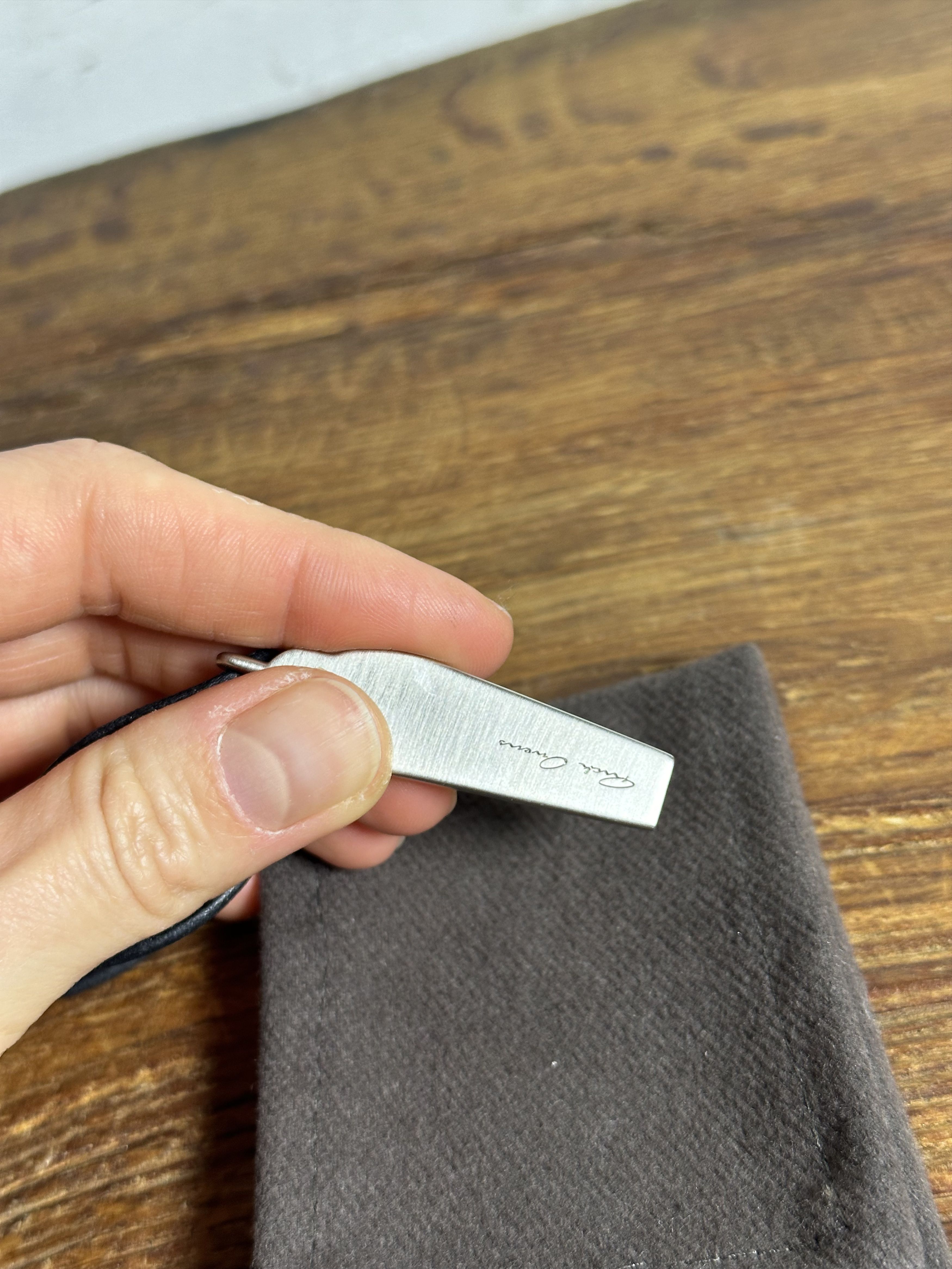 Rick Owens Rick Owens Sarcophagus Charm in Palladio Size ONE SIZE - 4 Thumbnail