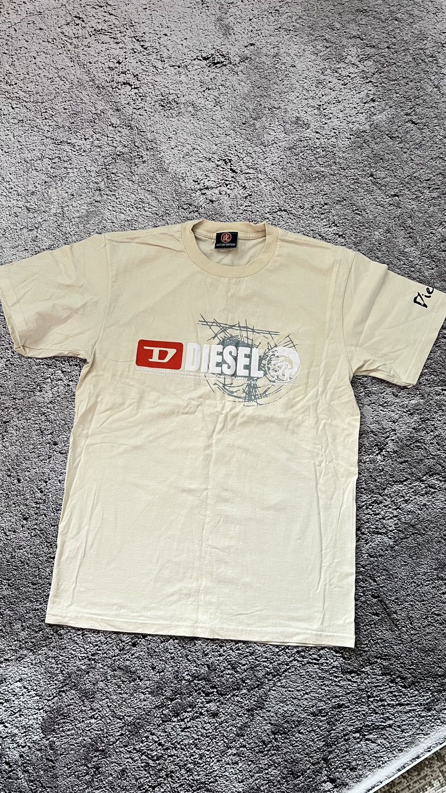 Diesel × Vintage Rare vintage diesel big logos T shirt Japanese Size US L / EU 52-54 / 3 - 2 Thumbnail