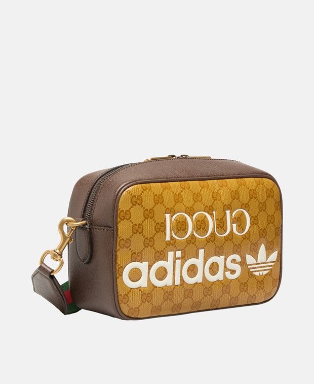 Adidas × Gucci Leather shoulder bag Size ONE SIZE - 1 Thumbnail