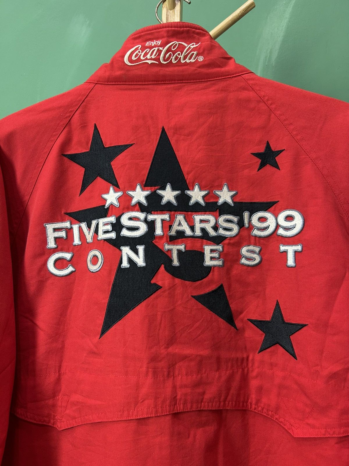Coca Cola Coca Cola Five Stars 1999 Contest Vintage Jacket Size US XL / EU 56 / 4 - 4 Thumbnail