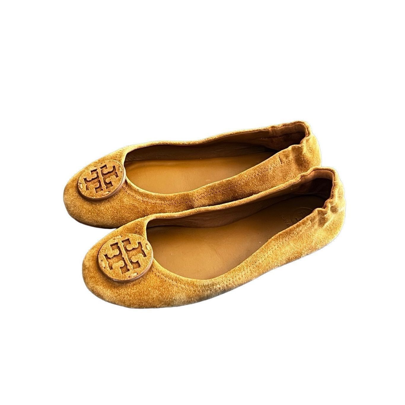 Tory Burch Tori Burch Minnie Travel Suede Ballet Flats size 6.5 Size US 6.5 / IT 36.5 - 1 Thumbnail