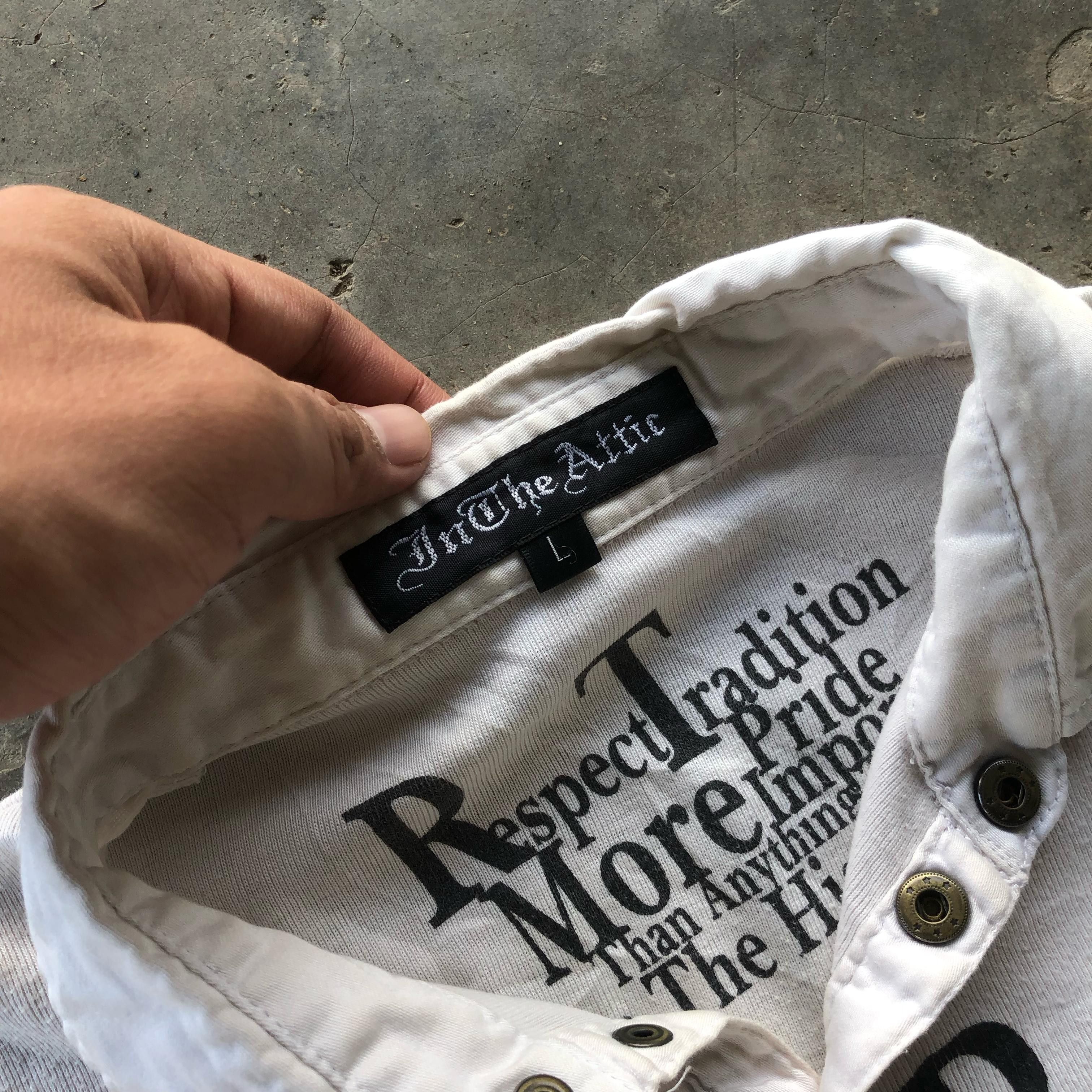 In The Attic × Le Grande Bleu (L.G.B.) × Seditionaries In the Attic Poem tee Size US L / EU 52-54 / 3 - 6 Thumbnail