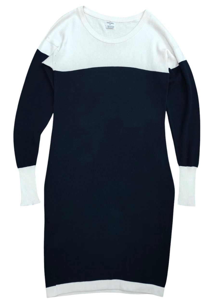 Chanel Chanel Midi Knitted Midi Dress Size M / US 6-8 / IT 42-44 - 2 Thumbnail