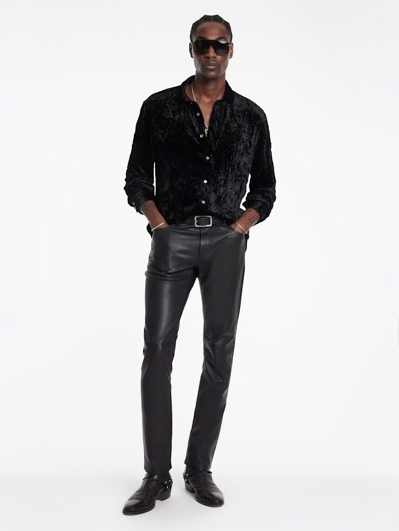John Varvatos The Rocker Leather Pants. Size 30 Size US 30 / EU 46 - 10 Thumbnail