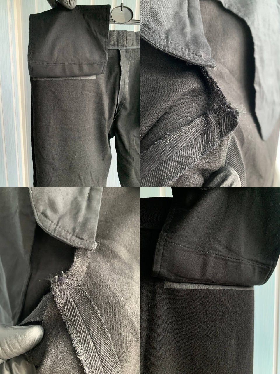 Gucci Vintage Gucci Black Wool Polyamide Knit Men Skinny Trousers Size US 36 / EU 52 - 19 Thumbnail