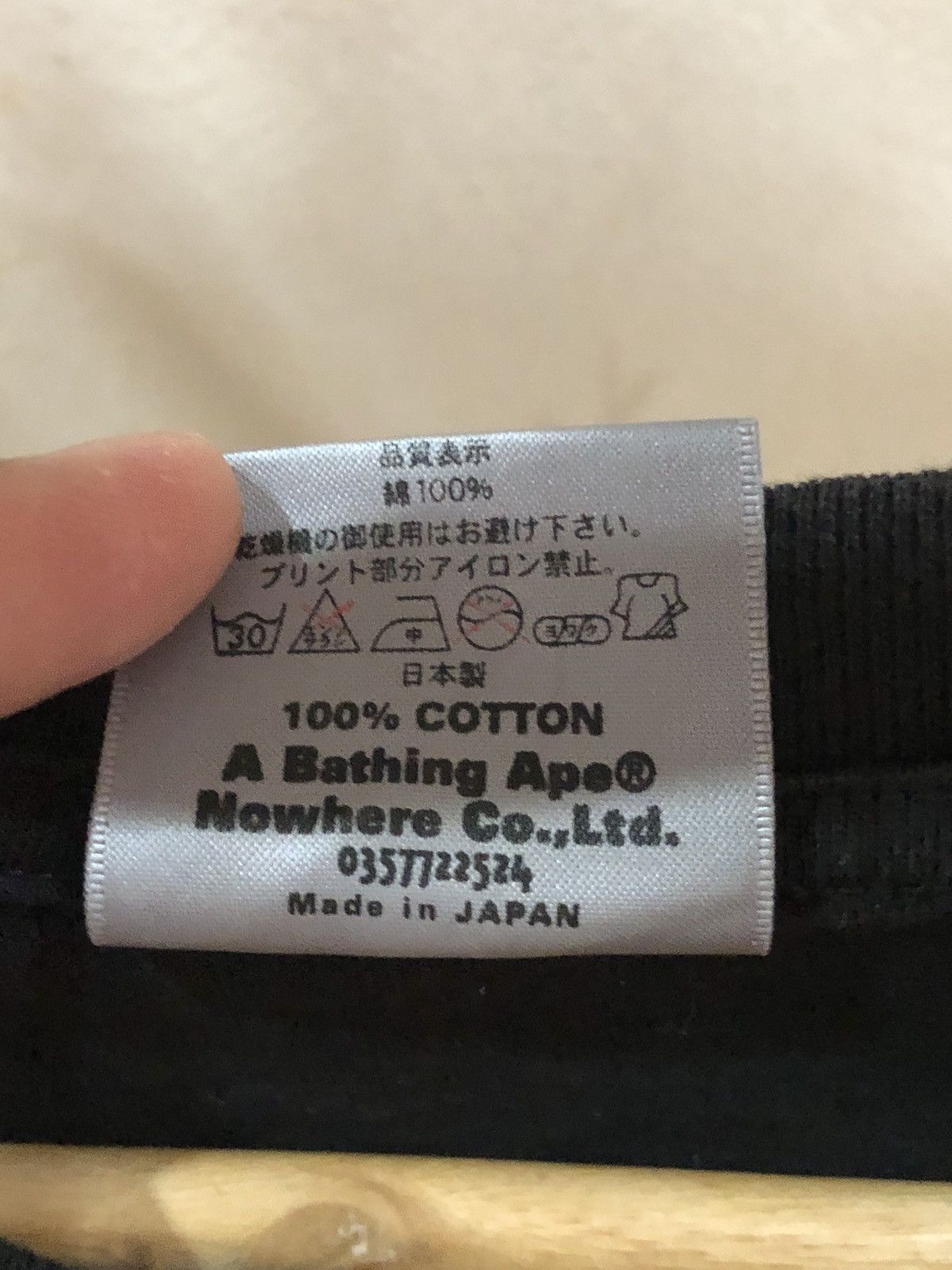 Bape RARE OG Early 2000 A Bathing Ape Bapesta Girl Tshirts Size US L / EU 52-54 / 3 - 4 Thumbnail