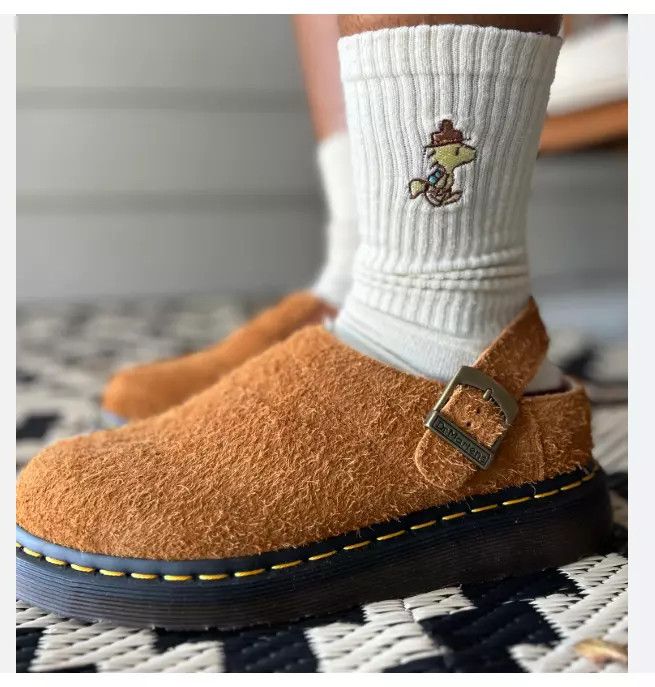 Dr Martens Mens Jacquard Isham Mules – Extra Butter