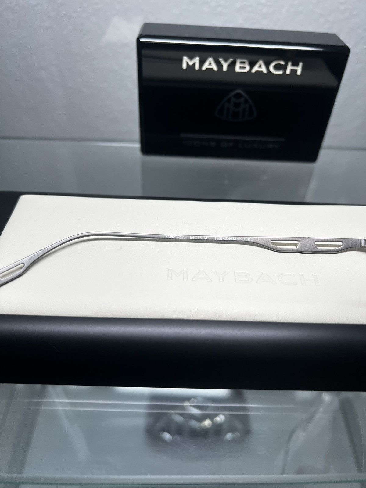 MAYBACH Eyewear Maybach The Commander I Sunglasses Size ONE SIZE - 4 Thumbnail