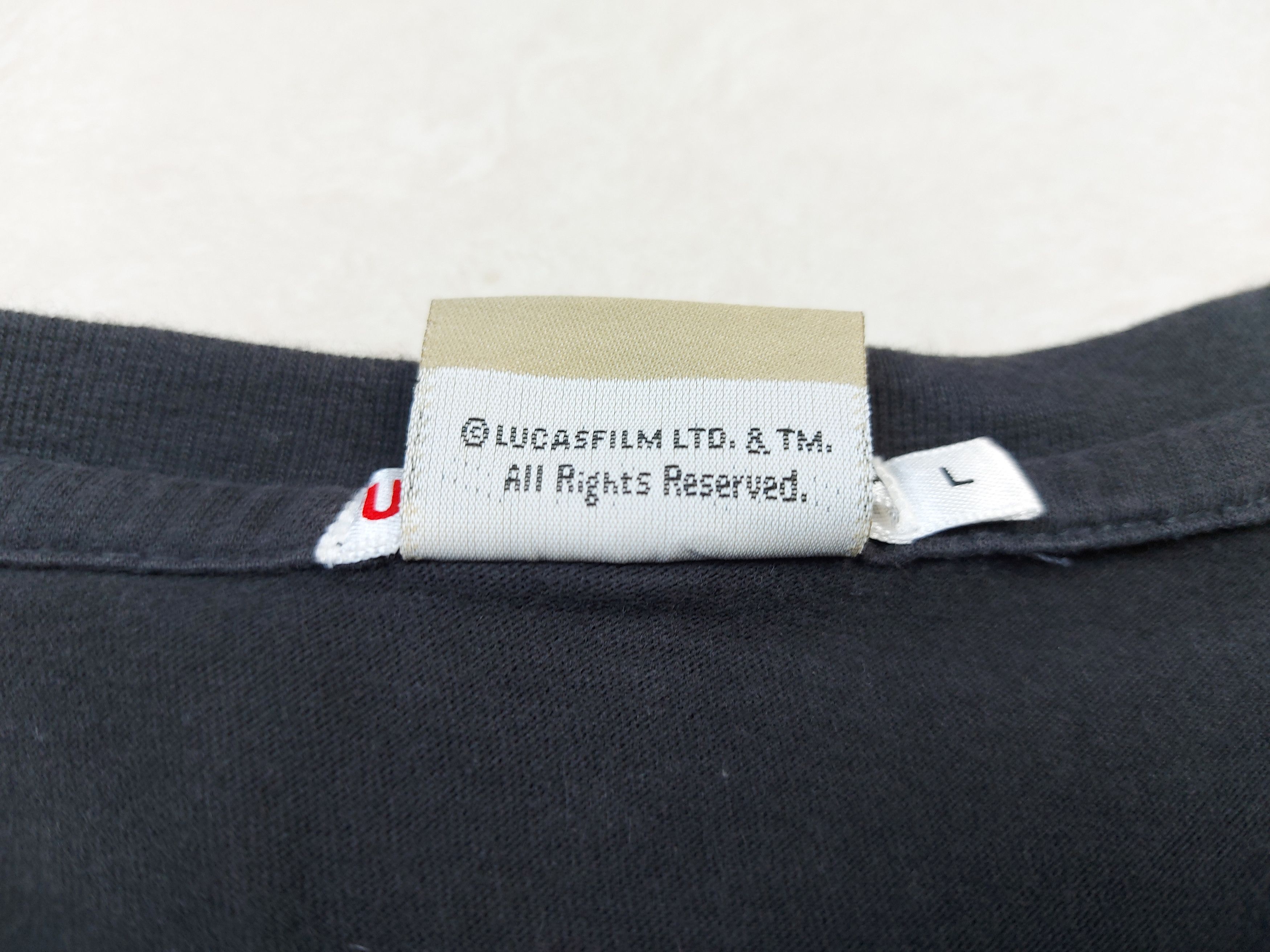 Uniqlo × Vintage Vintage INDIANA JONES X Uniqlo Lucas Film Movie TEE Size US L / EU 52-54 / 3 - 8 Thumbnail