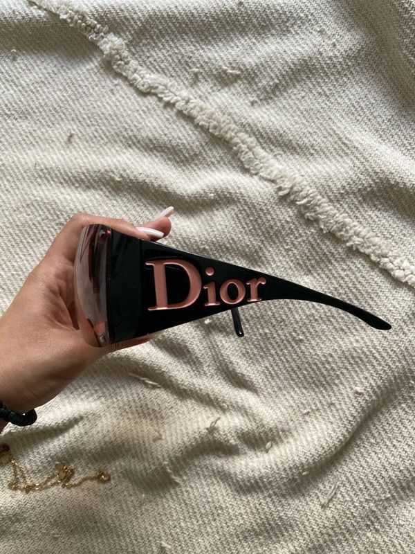 Dior DIOR Sunglasses Overshine Rimless Mask Pop Bike Shield RI935 Size ONE SIZE - 4 Thumbnail