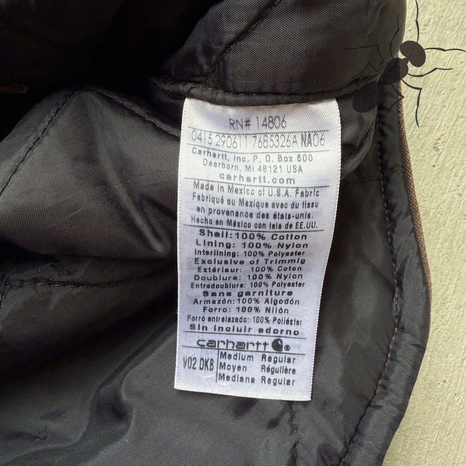 Carhartt × Vintage Carhartt V02 DKB brown work wear vest Size US M / EU 48-50 / 2 - 5 Thumbnail