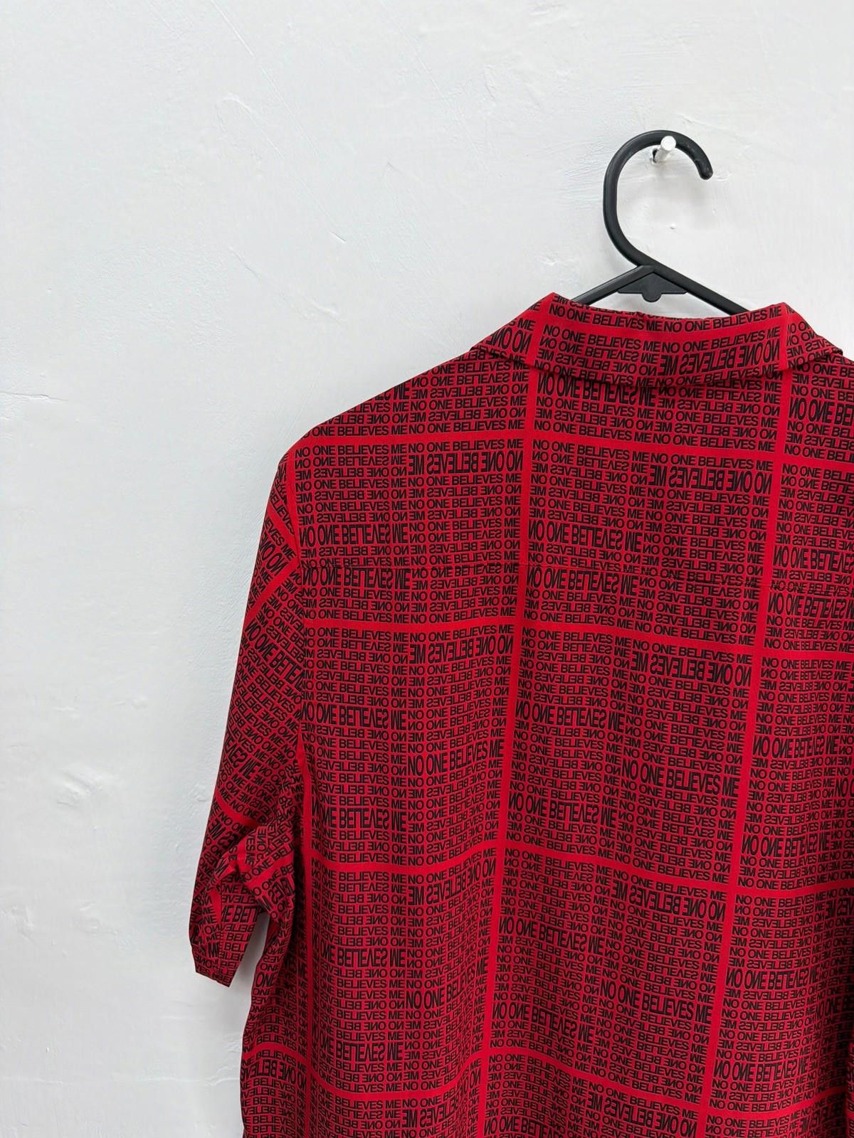 Ksubi new ksubi medium m short sleeve resort shirt no one red Size US M / EU 48-50 / 2 - 5 Thumbnail
