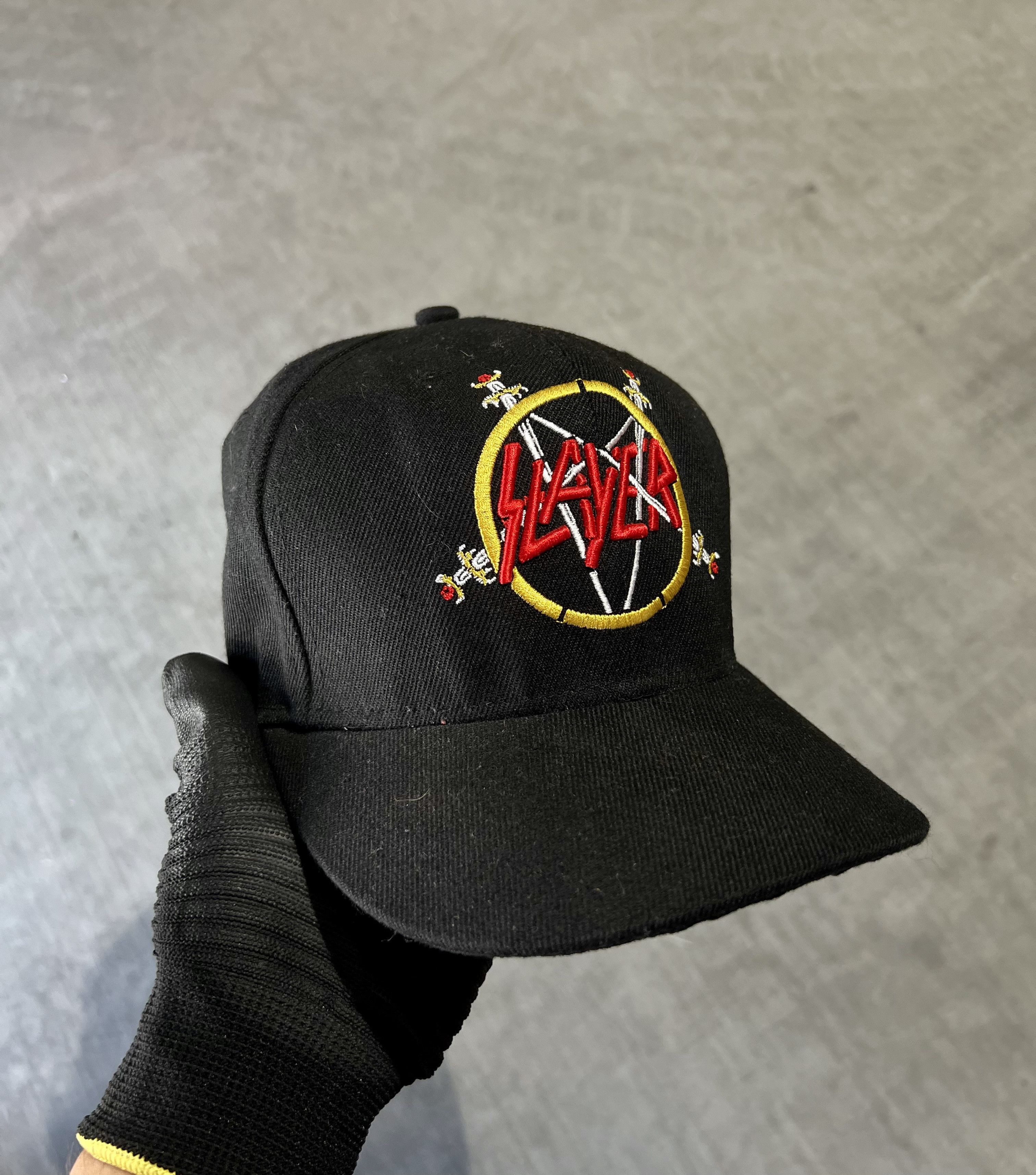 Vintage 2013 Slayer Tour Merch Logo Snapback Size ONE SIZE - 2 Thumbnail