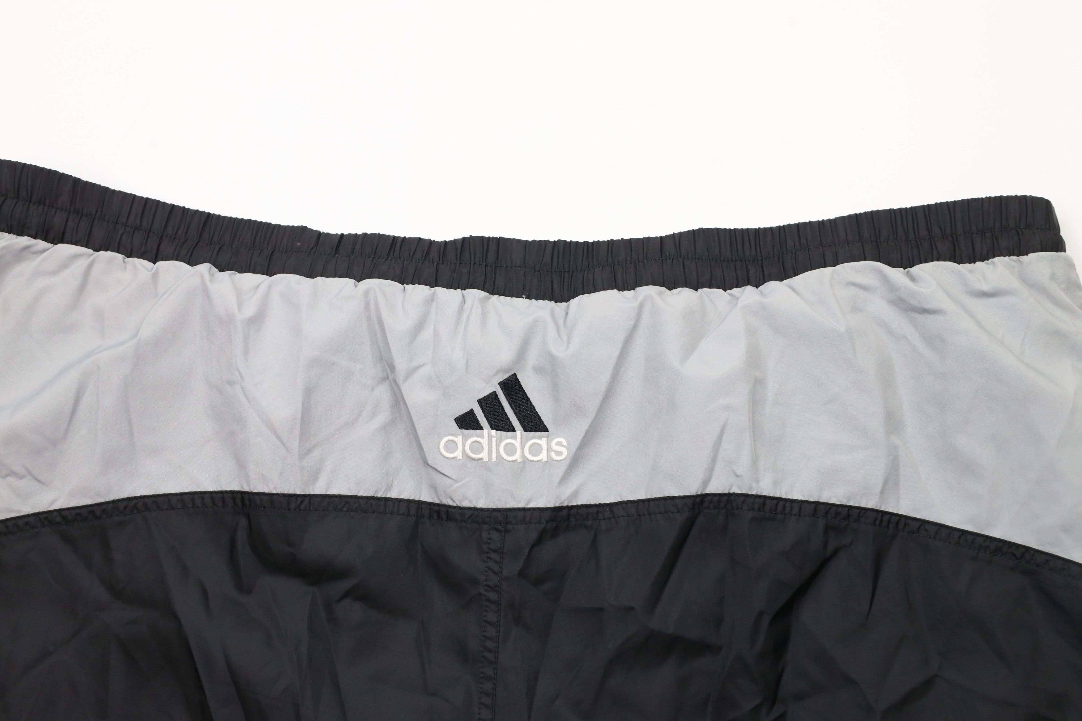 Adidas × Vintage Vintage 90s Adidas Out Striped Lined Soccer Shorts Nylon Size US 38 / EU 54 - 9 Thumbnail