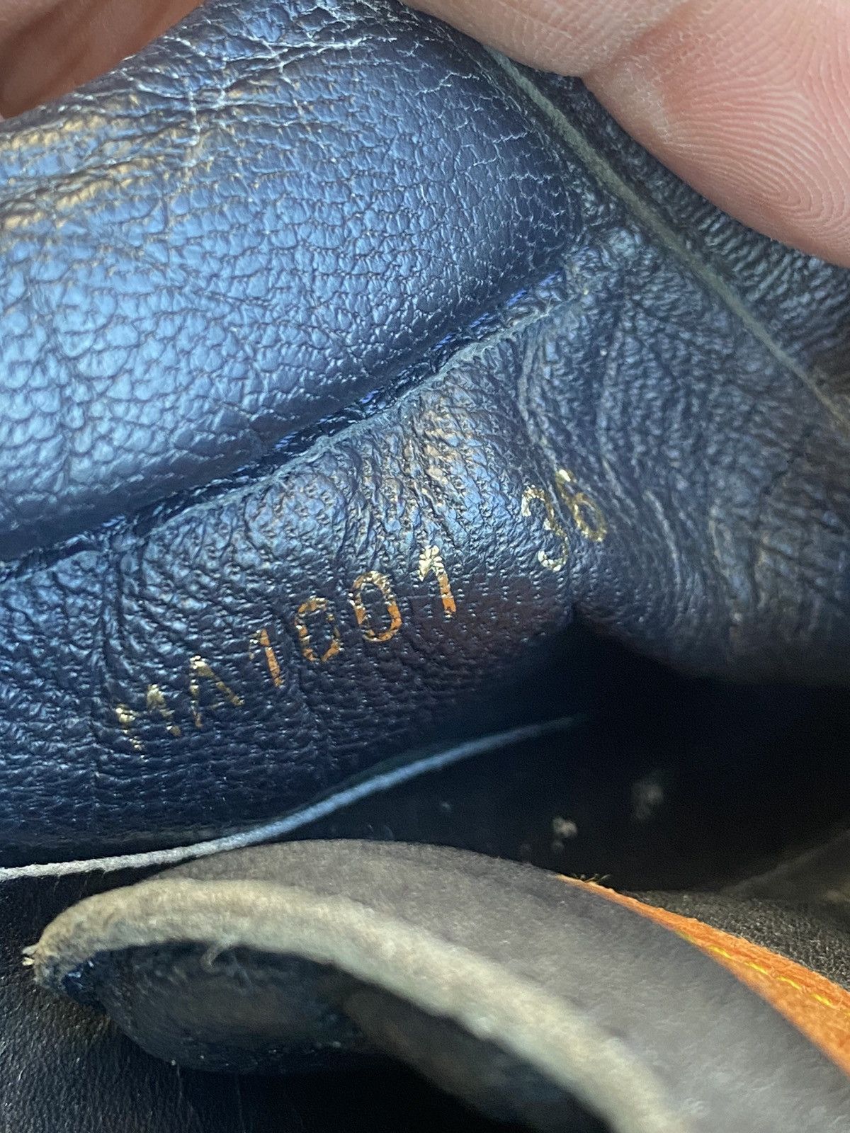 Louis Vuitton Louis vuitton mini lin navy monogram Size US 6 / IT 36 - 7 Thumbnail