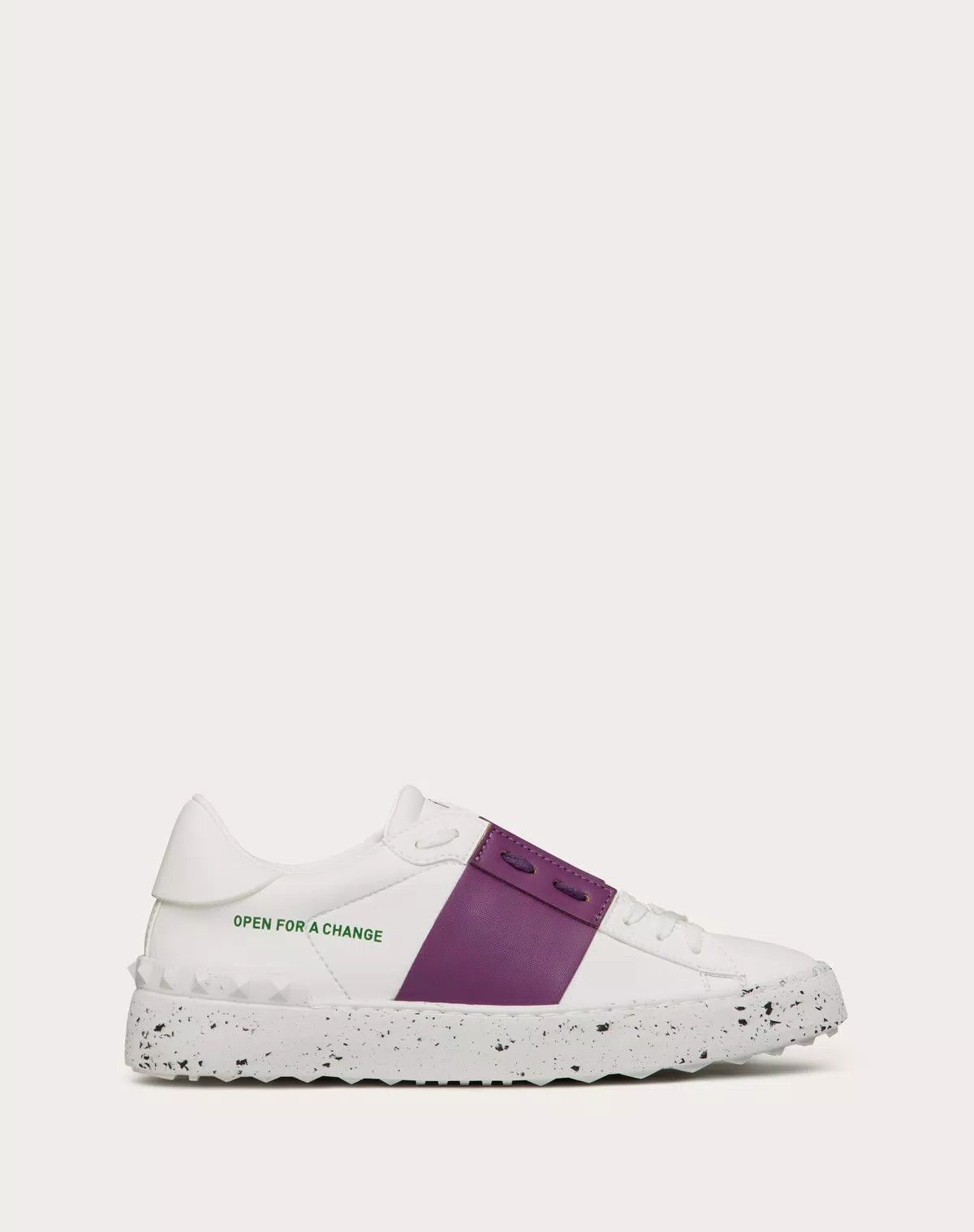 Valentino o1s1wg111125 Open For A Change Sneakers in White/Purple Size US 11.5 / IT 41.5 - 1 Thumbnail