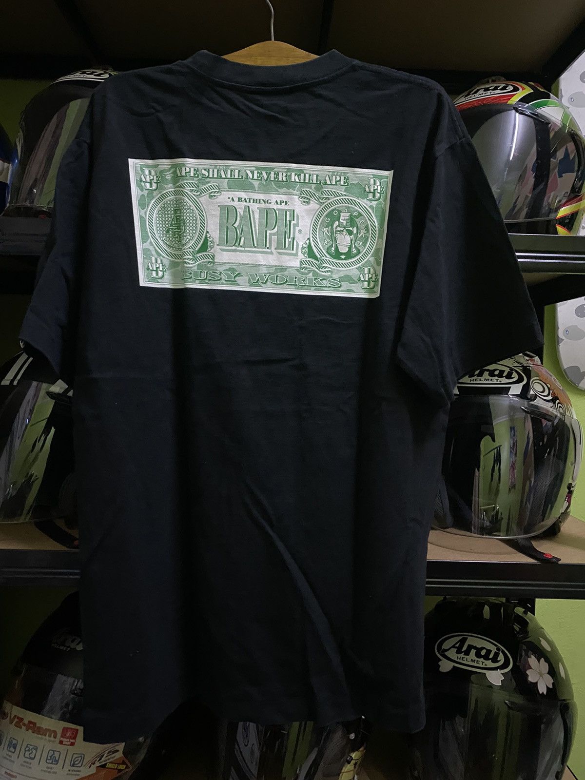 Bape A Bathing Ape BAPE Dollar Bill Tee Size US S / EU 44-46 / 1 - 2 Thumbnail