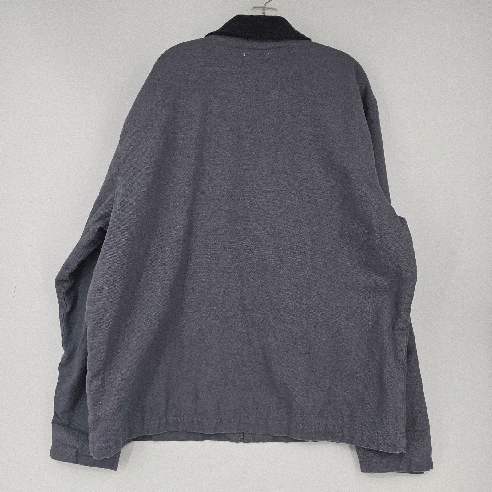 Other Ocean Coast Gray Canvas Chore Jacket Workwear Mens XLT Size US XL / EU 56 / 4 - 2 Thumbnail