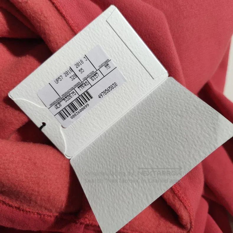 Balenciaga Balenciaga Red High Neck Sweatshirt Size US XS / EU 42 / 0 - 6 Thumbnail