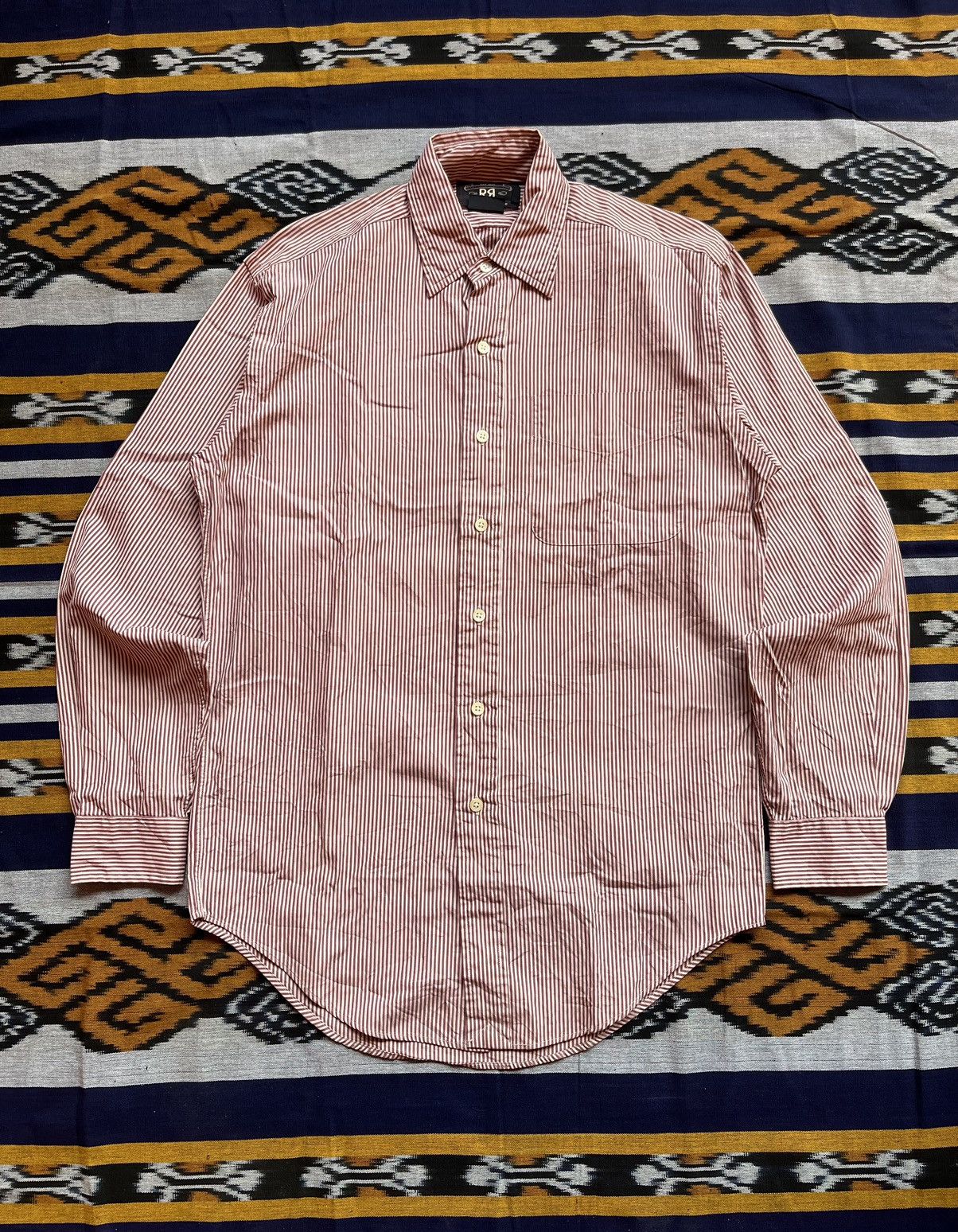 RRL Ralph Lauren RRL Ralph Lauren Stripe Shirt Size US M / EU 48-50 / 2 - 1 Thumbnail